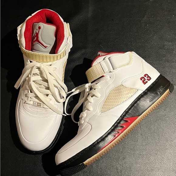 VTG 08 Air Jordan Fusion Varsity Rd, Blk ,WhtSneakers Men's Sz